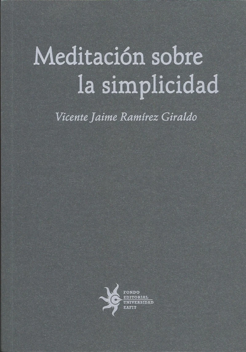 Portada: Meditación sobre la simplicidad