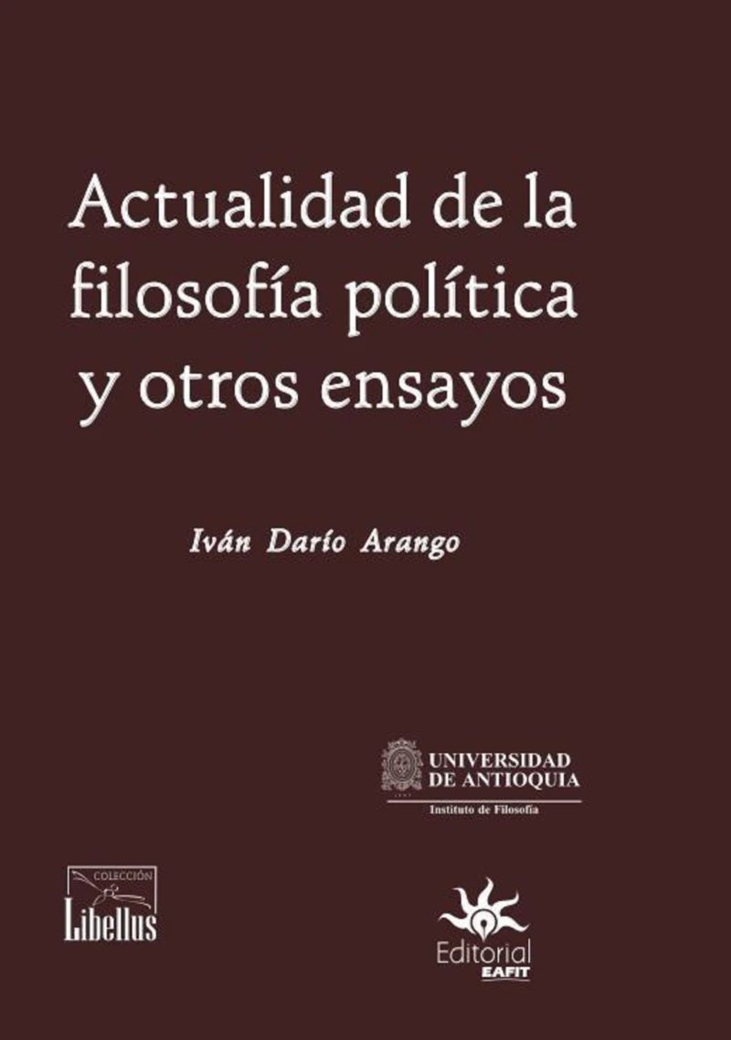Portada: Actualidad de la filosofía política y otros ensayos
