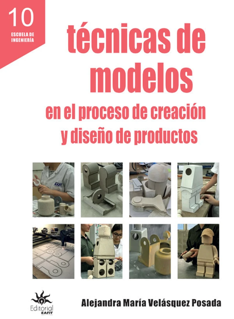 Portada: Técnicas de modelos en el proceso de creación y diseño de productos