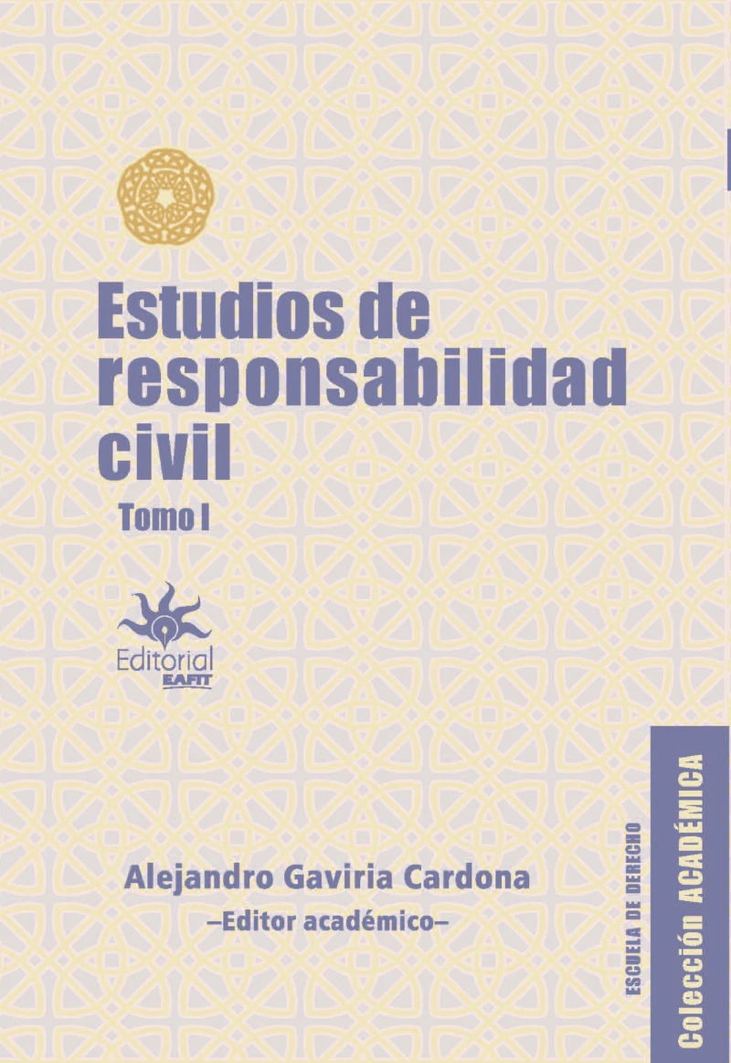 Portada: Estudios de responsabilidad civil - Tomo I