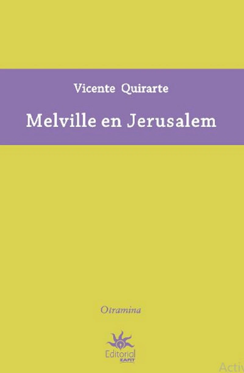 Portada: Melville en Jerusalem