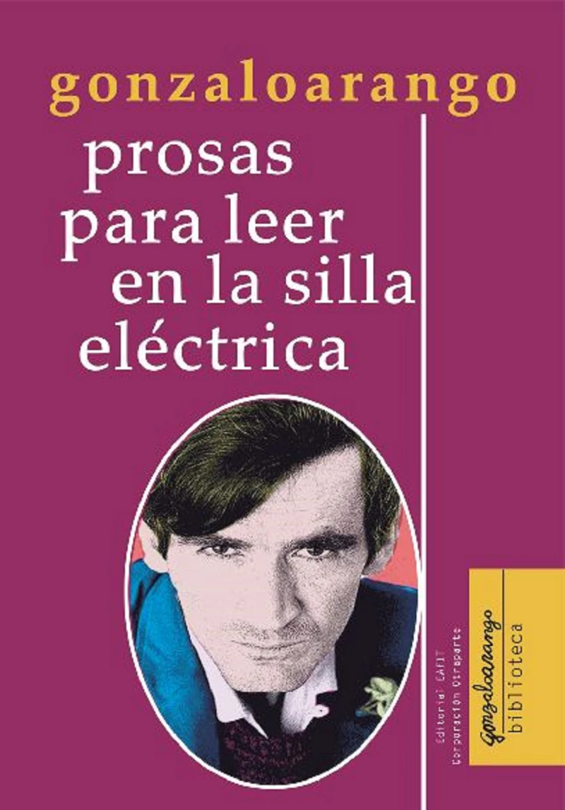 Portada: Prosas para leer en la silla eléctrica