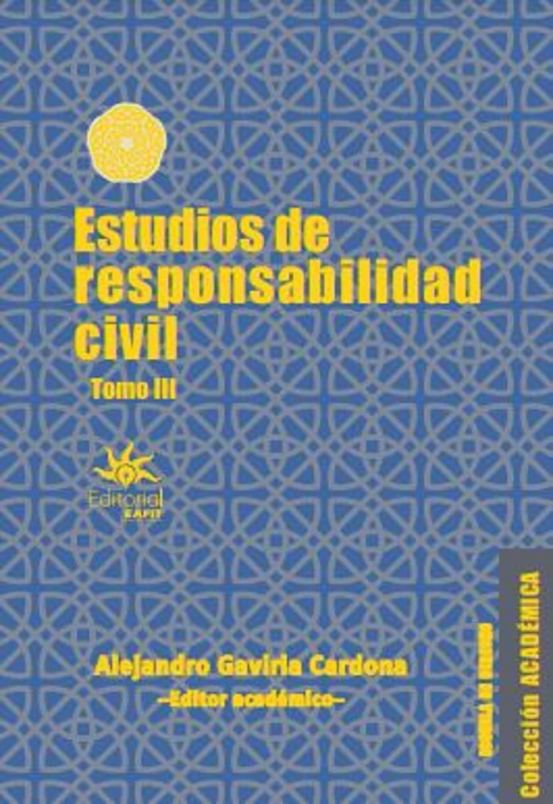 Portada: Estudios de responsabilidad civil