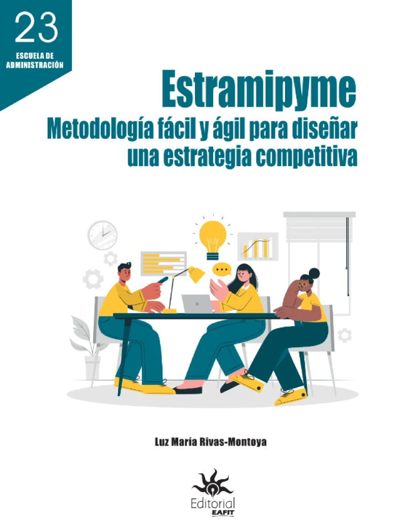 Portada: Estramipyme: metodología fácil y ágil para diseñar una estrategia competitiva
