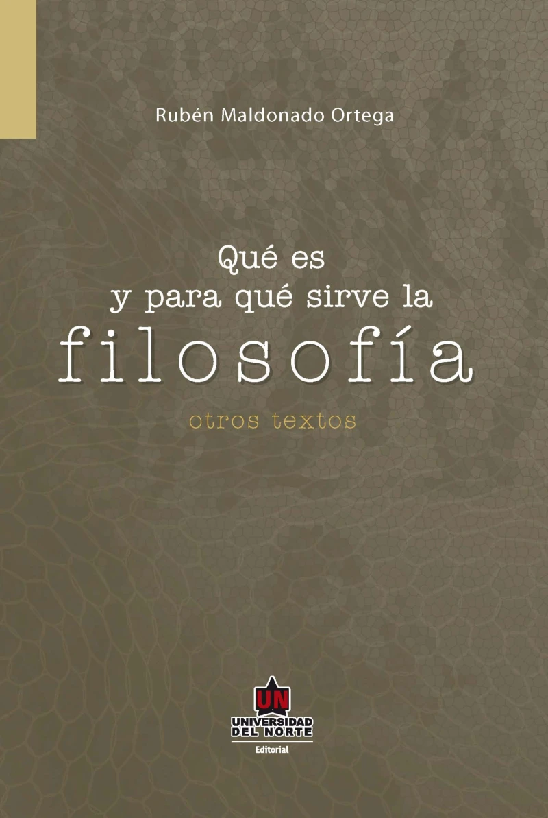 Portada: Qué es y para qué sirve la filosofía