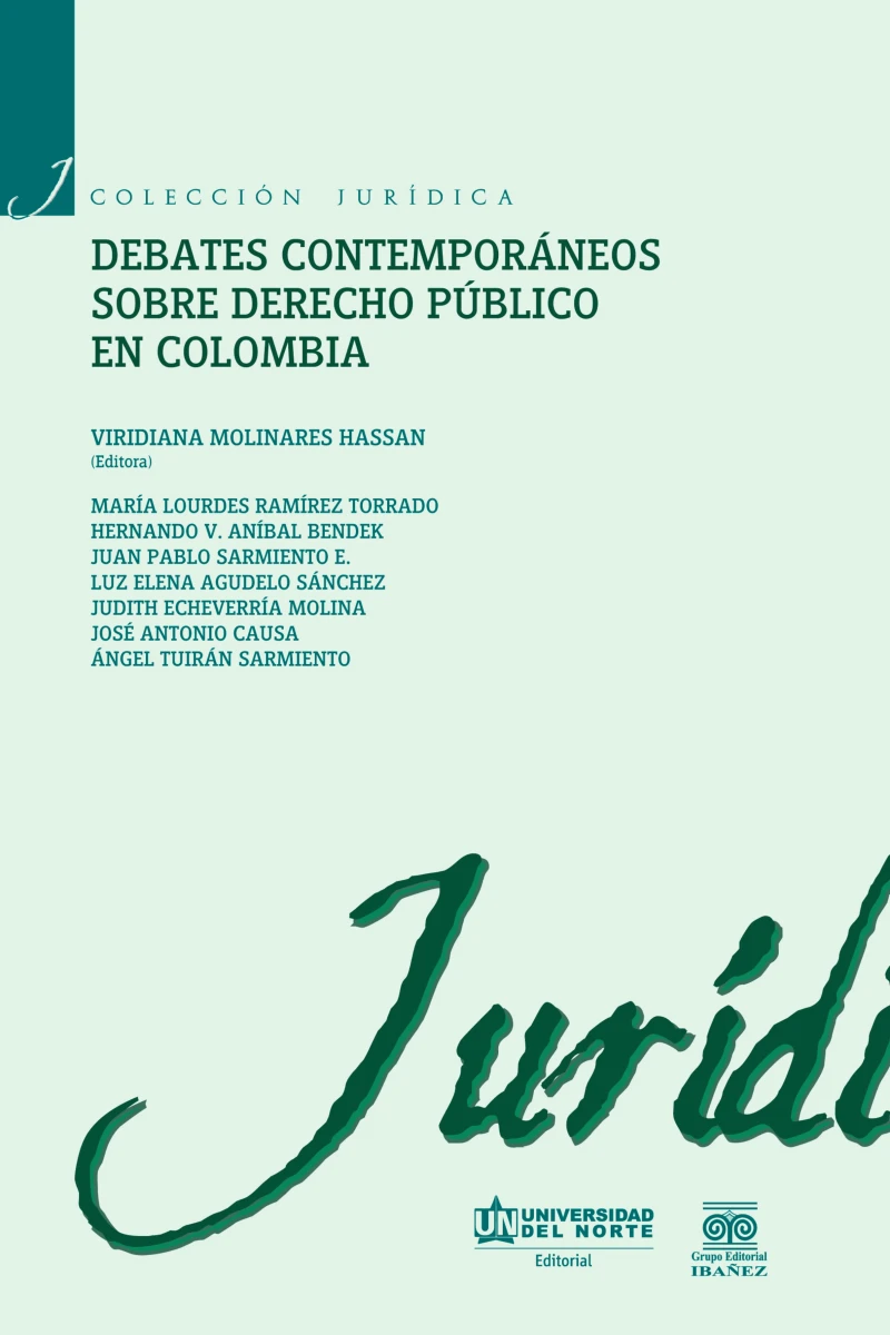 Portada: Debates contemporáneos de Derecho Público en Colombia
