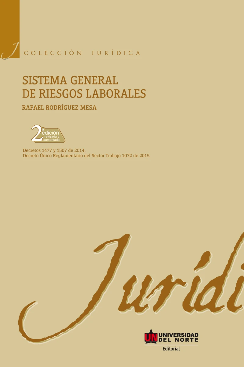 Portada: Sistema general de riesgos laborales 2 Edición