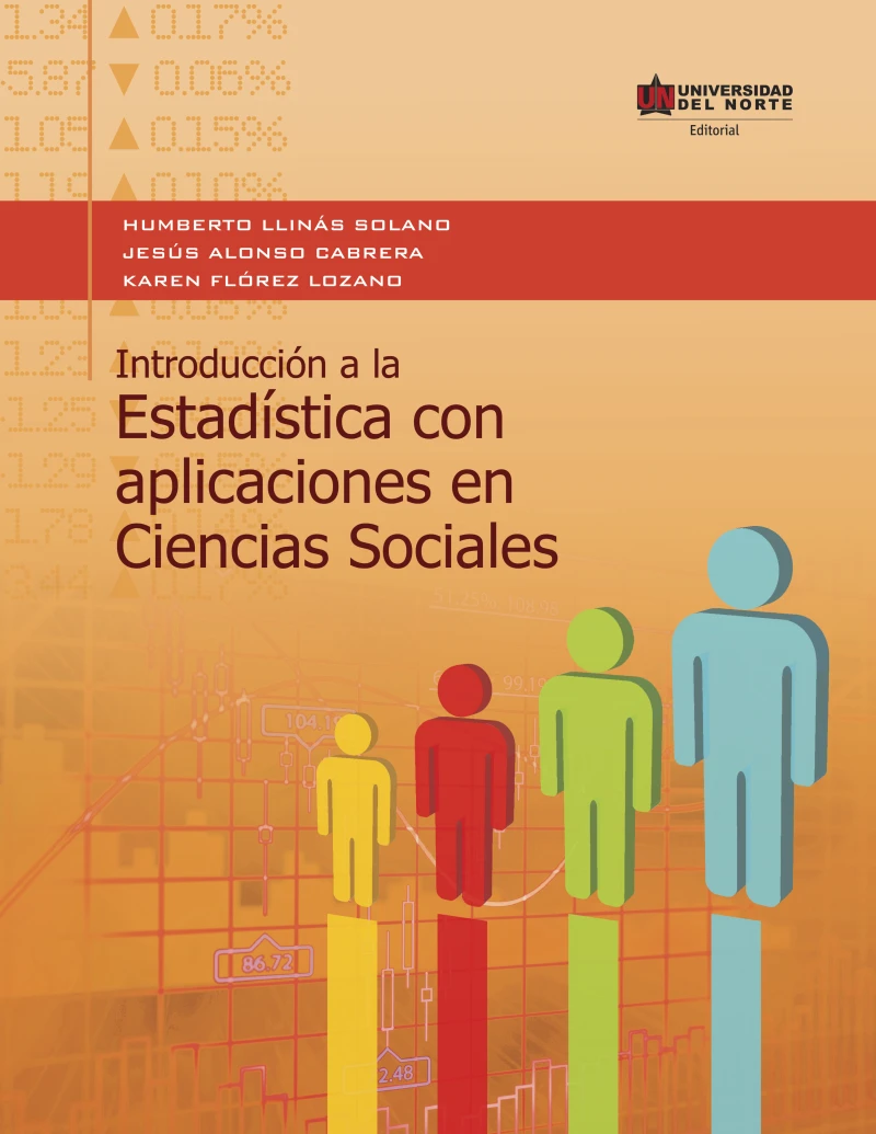 Portada: Introducción a la estadística con aplicaciones en Ciencias Sociales
