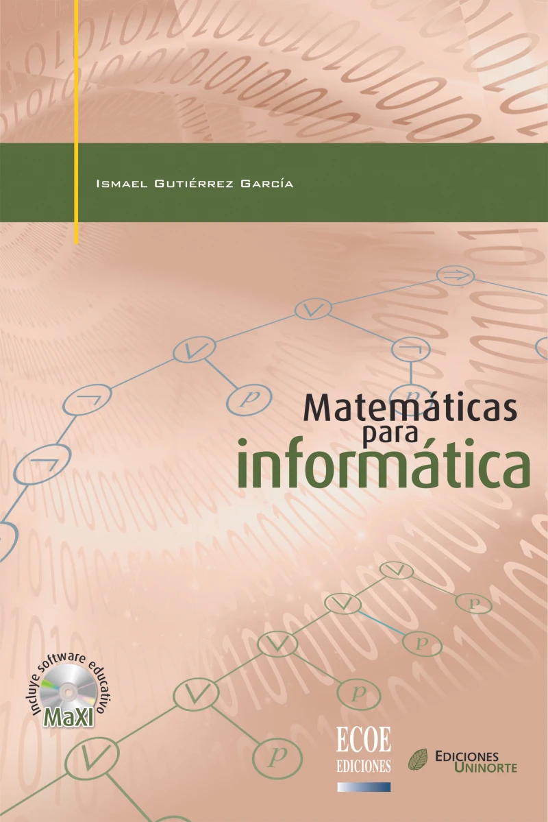 Portada: Matemáticas para informática