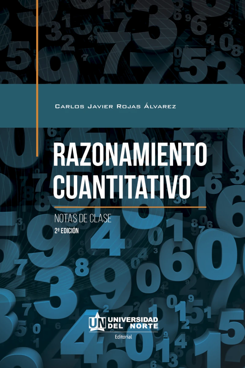 Portada: Razonamiento cuantitativo, 2ª edición