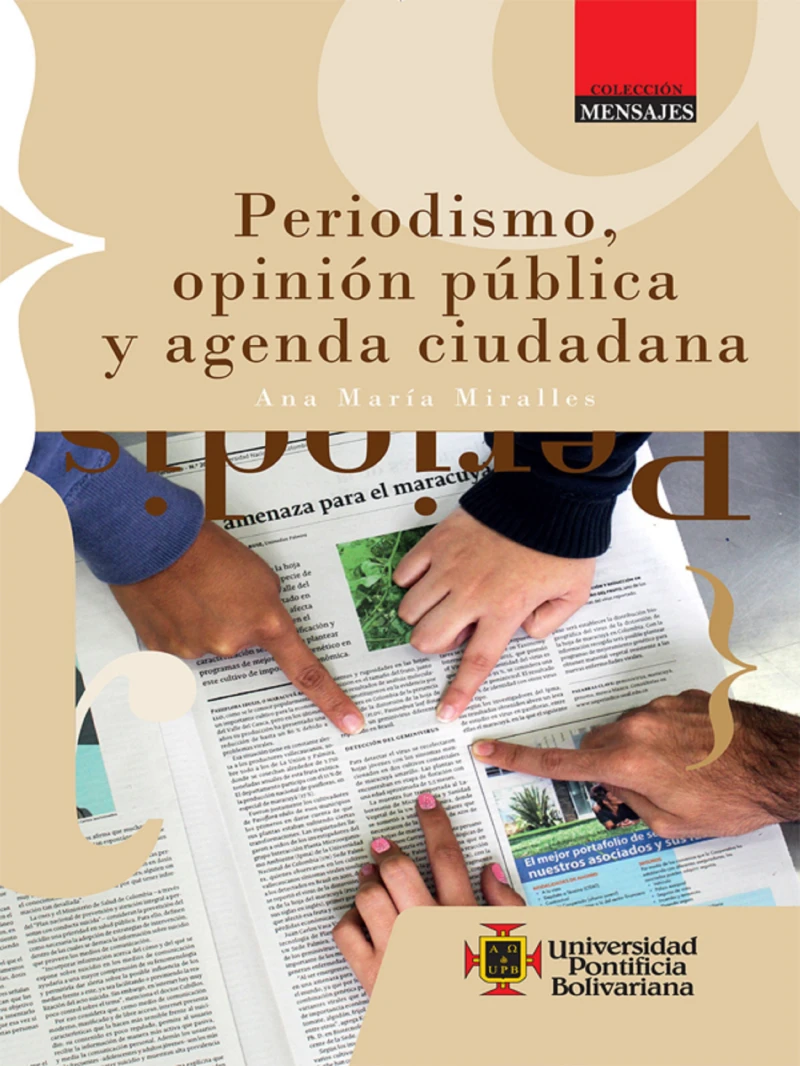 Portada: Periodismo, opinión pública y agenda ciudadana