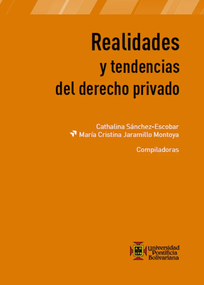 Portada: Realidades y tendencias del derecho privado
