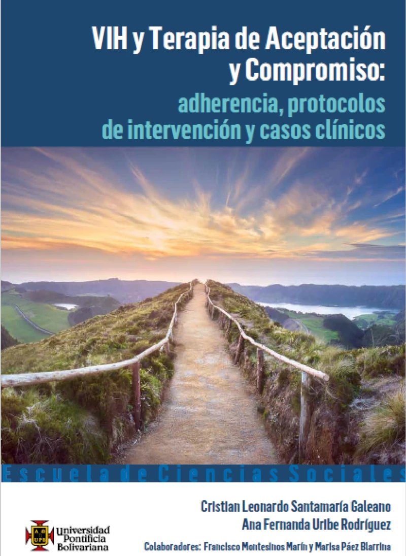 Portada: VIH y Terapia de Aceptación y Compromiso: adherencia, protocolos de intervención y casos clínicos