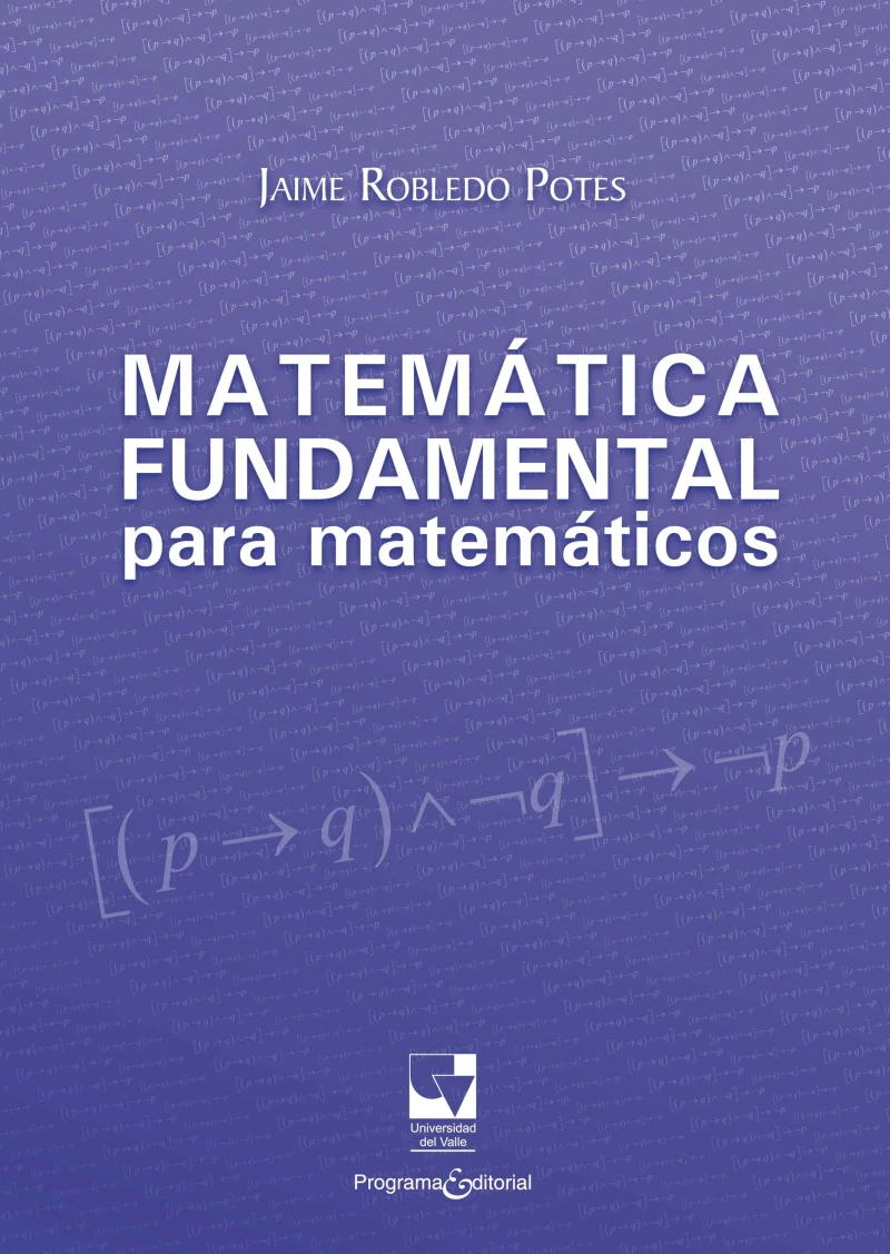Portada: Matemática fundamental para matemáticos