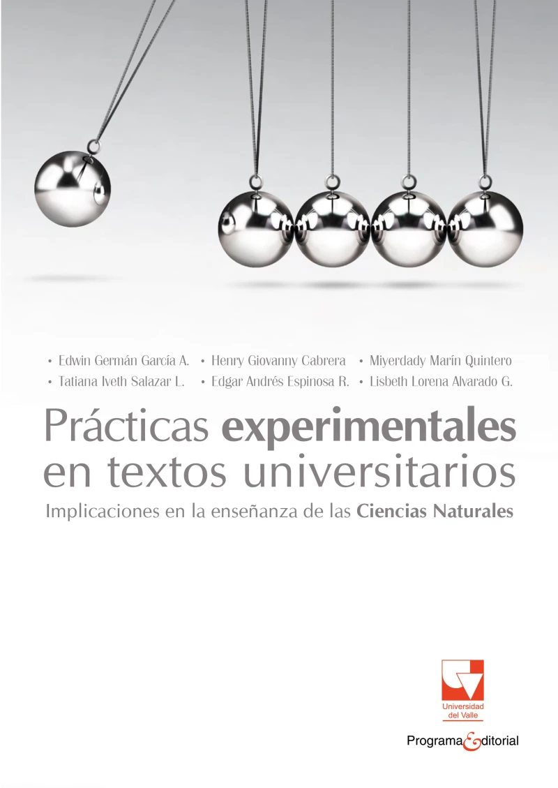 Portada: Prácticas experimentales en textos universitarios
