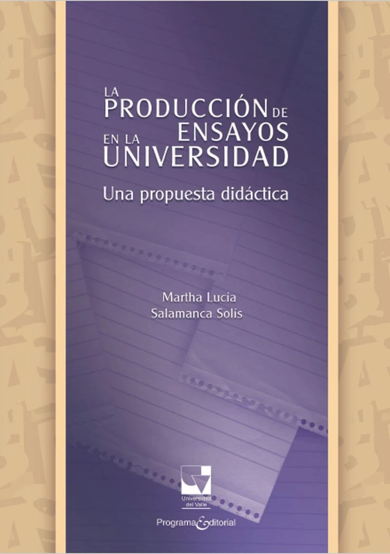 Portada: La producción de ensayos en la Universidad