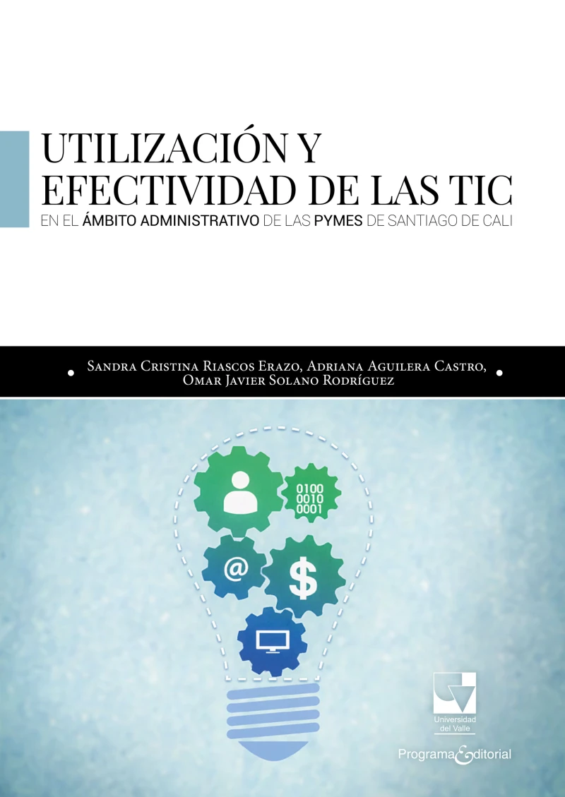 Portada: Utilización y efectividad de las TIC en el ámbito administrativo de las PYMES de Santiago de Cali