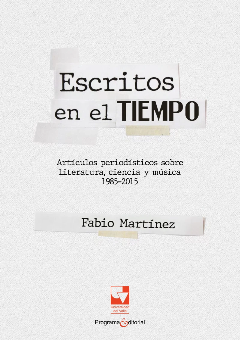 Portada: Escritos en el tiempo