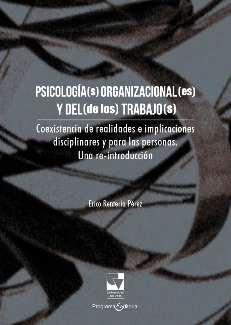 Portada: Psicología(s) organizacional(es) y del (de los) trabajo(s)