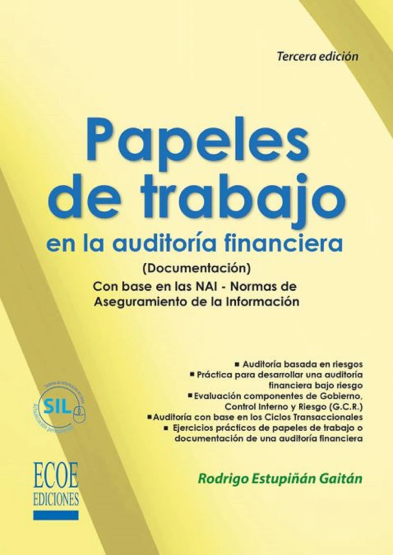 Portada: Papeles de trabajo en la auditoría financiera (Documentación)
