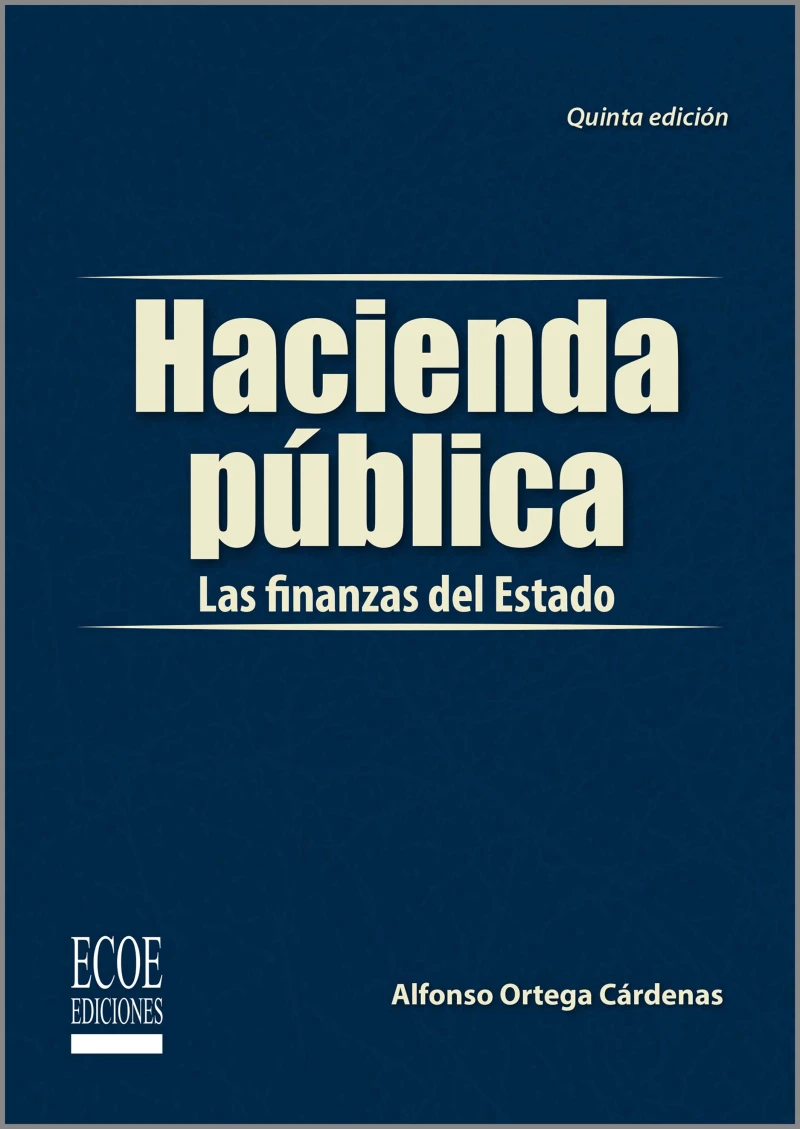 Portada: Hacienda pública - 5ta edición