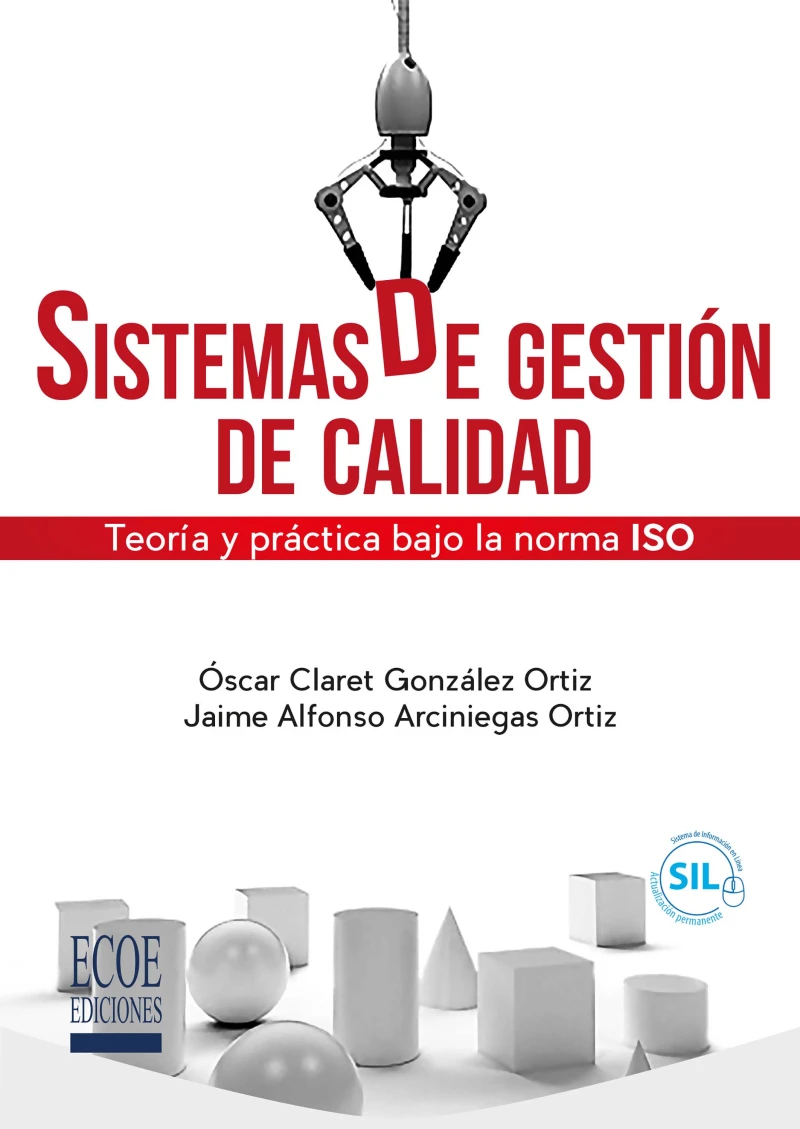 Portada: Sistemas de gestión de calidad - 1ra edición