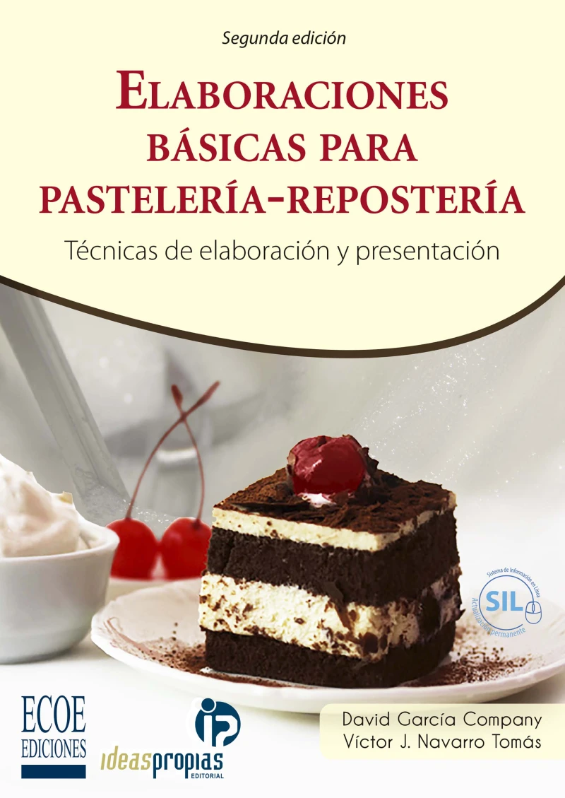 Portada: Elaboraciones básicas para pastelería repostería