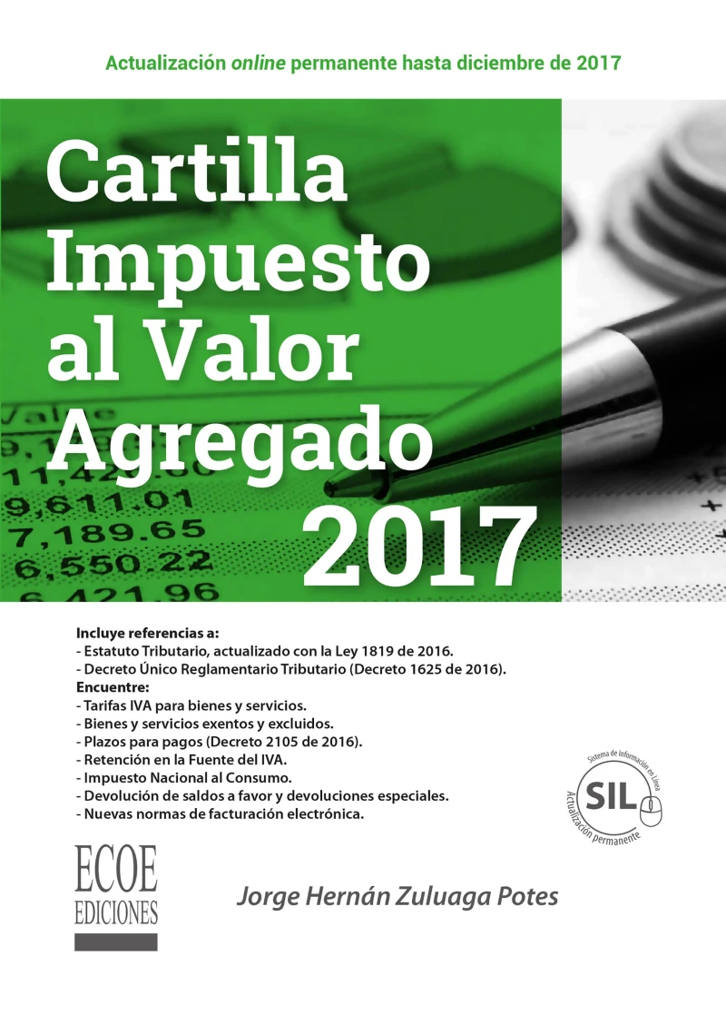 Portada: Cartilla impuesto al valor agregado 2017