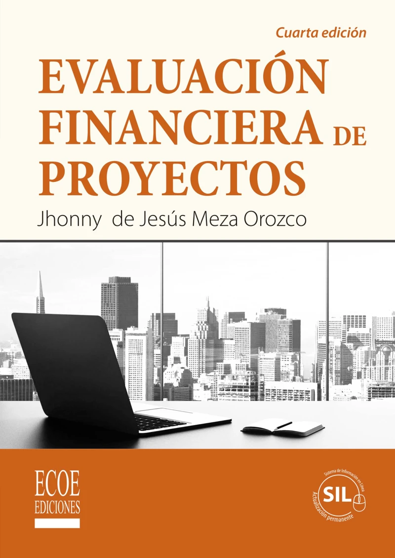 Portada: Evaluación financiera de proyectos - 4ta edición