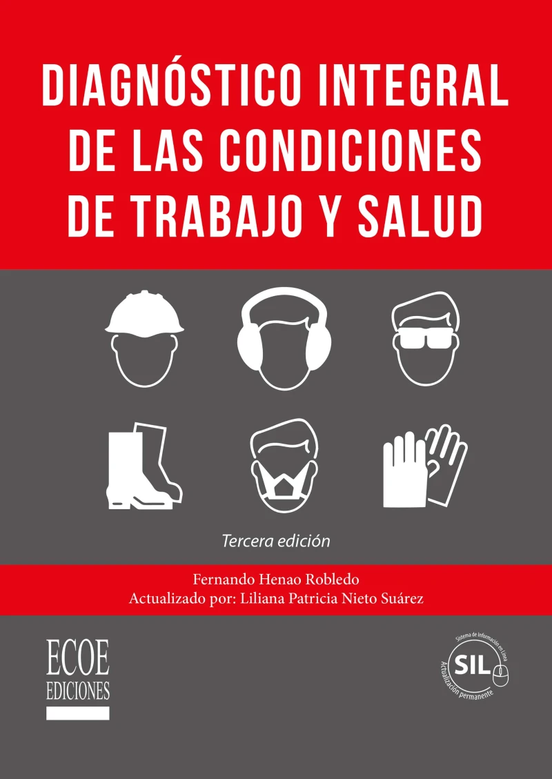 Portada: Diagnóstico integral de las condiciones de trabajo y salud - 3ra edición