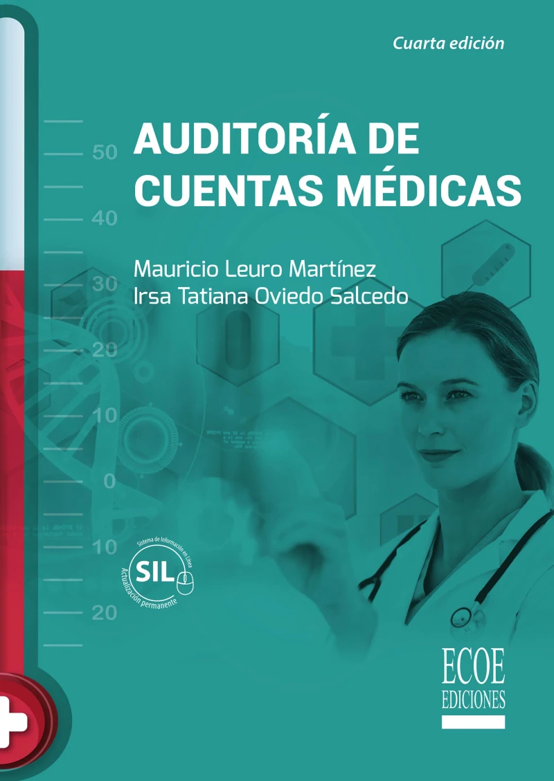 Portada: Auditoría de cuentas médicas - 4ta edición