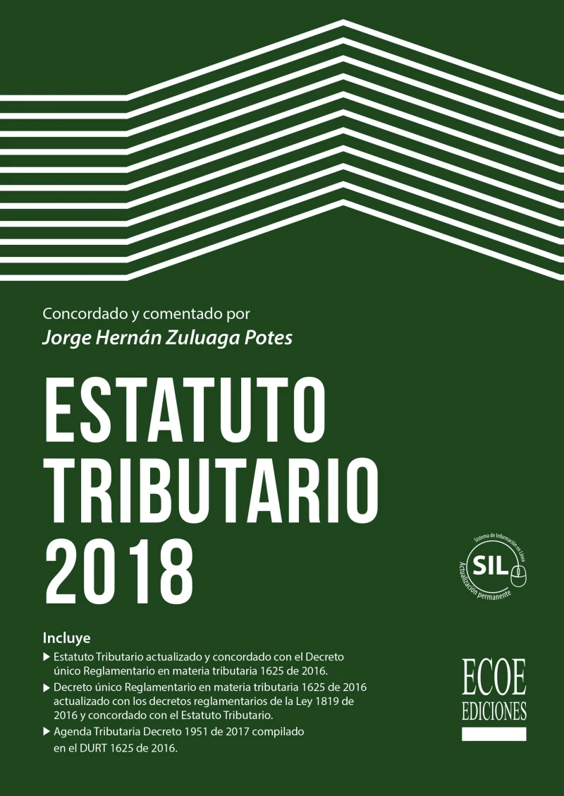 Portada: Estatuto tributario 2018