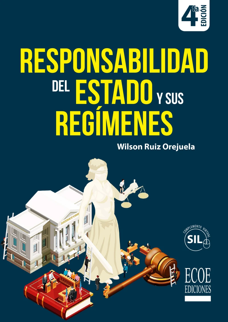 Portada: Responsabilidad del estado y sus regímenes - 4ta edición