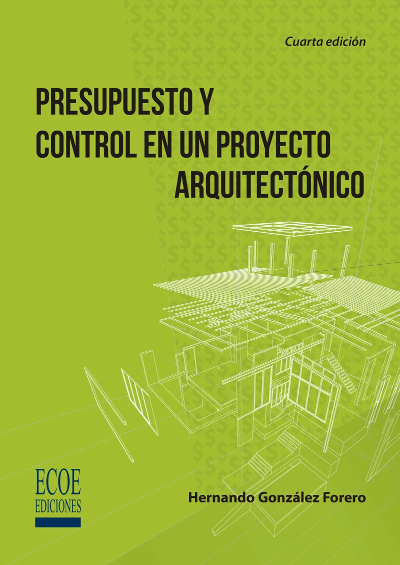 Portada: Presupuesto y control en un proyecto arquitectónico - 4ta edición