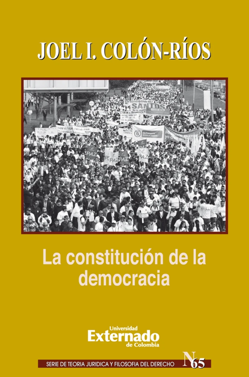 Portada: La constitución de la democracia