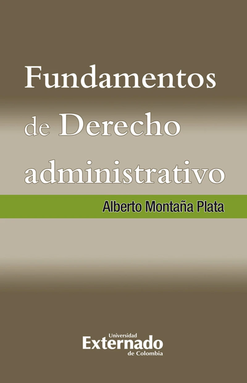Portada: Fundamentos de Derecho Administrativo