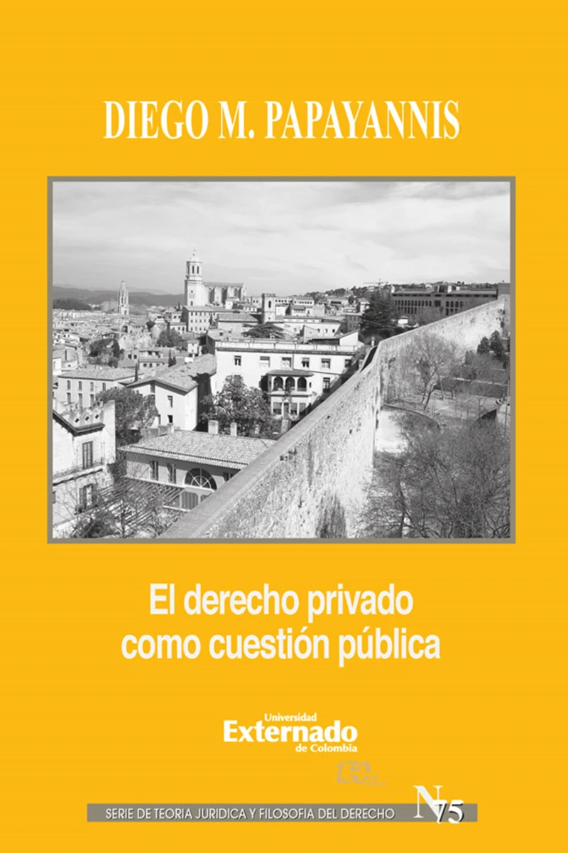Portada: El derecho privado como cuestión pública