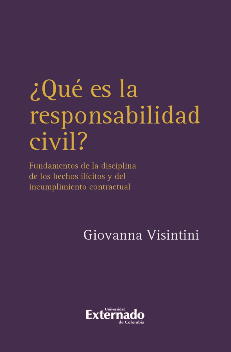 Portada: ¿Qué es la responsabilidad civil?