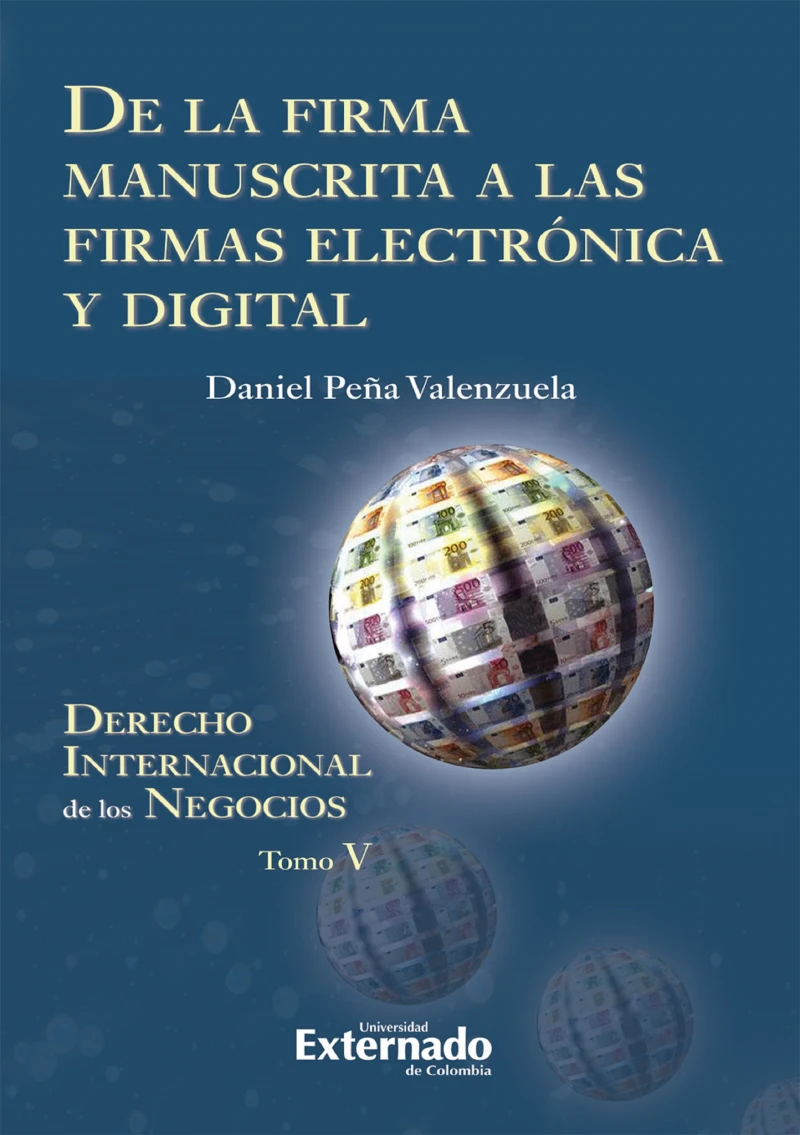 Portada: De la firma manuscrita a las firmas electrónica y digital
