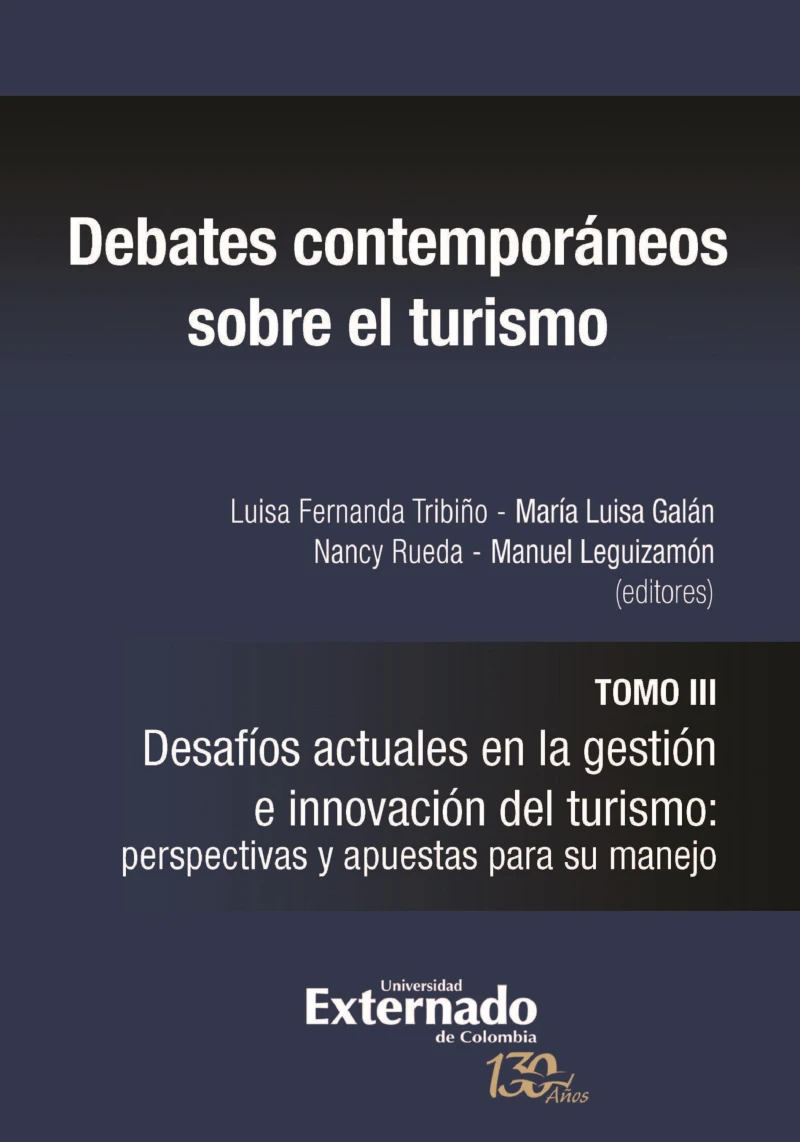 Portada: Debates contemporáneos sobre el turismo