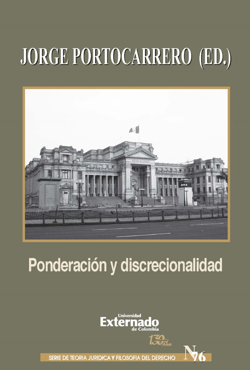Portada: Ponderación y discrecionalidad