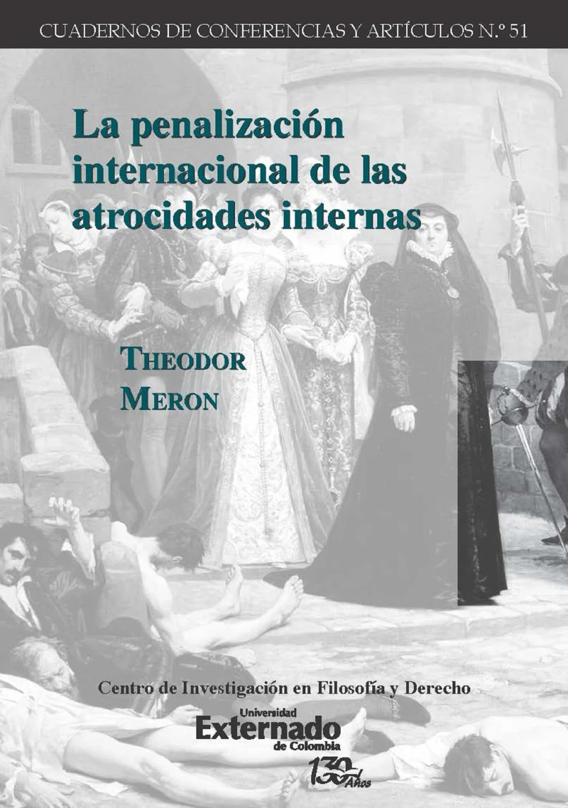 Portada: La penalización internacional de las atrocidades internas