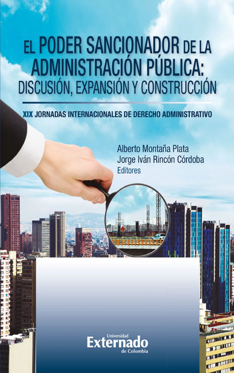 Portada: El Poder sancionador de la administración pública: Discusión, expansión y construcción. XIX Jornadas Derecho Administrativo. Libro independiente