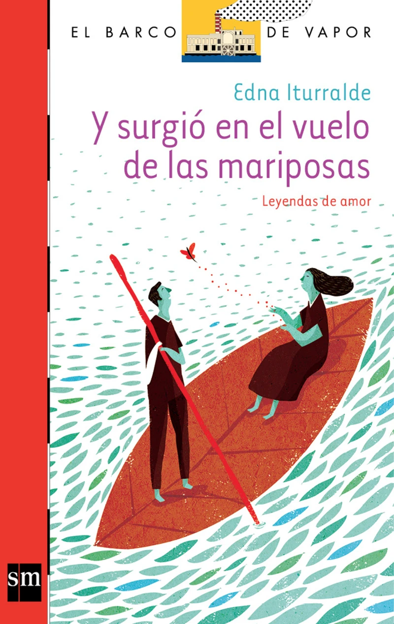 Portada: Y surgió en el vuelo de las mariposas [Plan Lector Juvenil]