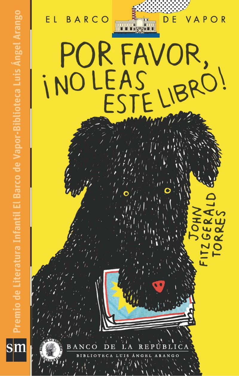 Portada: Por favor ¡No leas este libro!