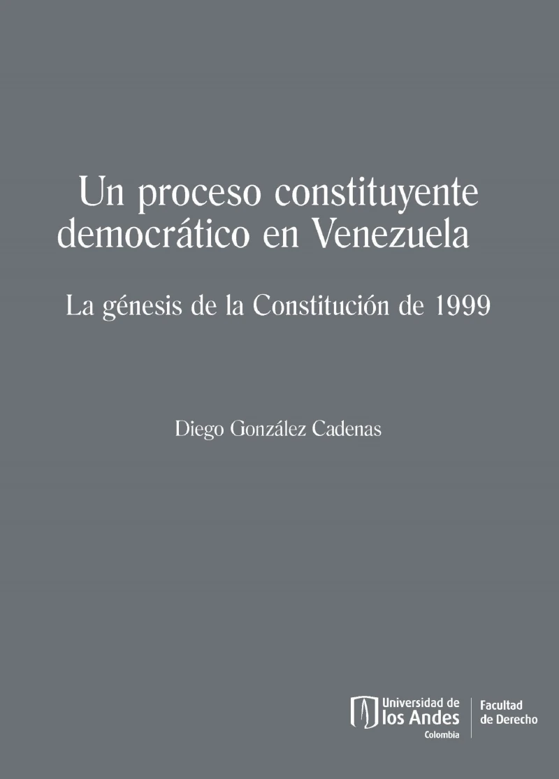 Portada: Un proceso constituyente democrático en Venezuela