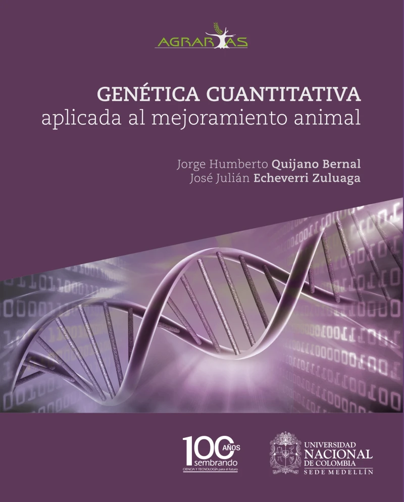 Portada: Genética cuantitativa aplicada al mejoramiento animal