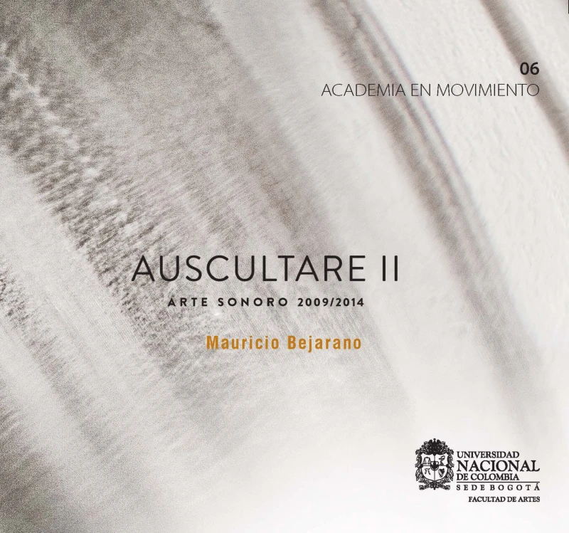 Portada: Auscultare II: Arte sonoro 2009/2014