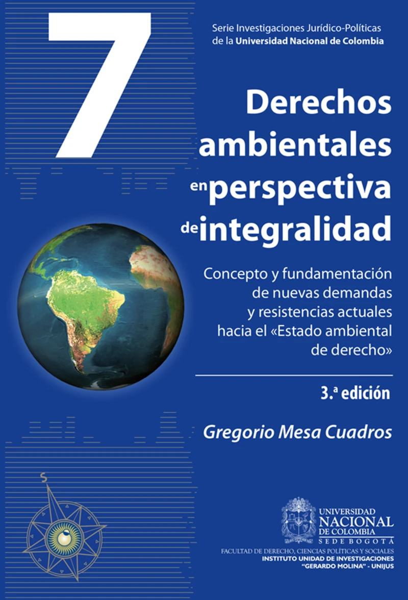 Portada: Derechos ambientales en perspectiva de integralidad