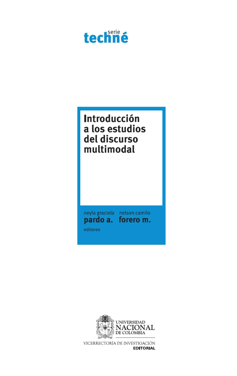 Portada: Introducción a los estudios del discurso multimodal